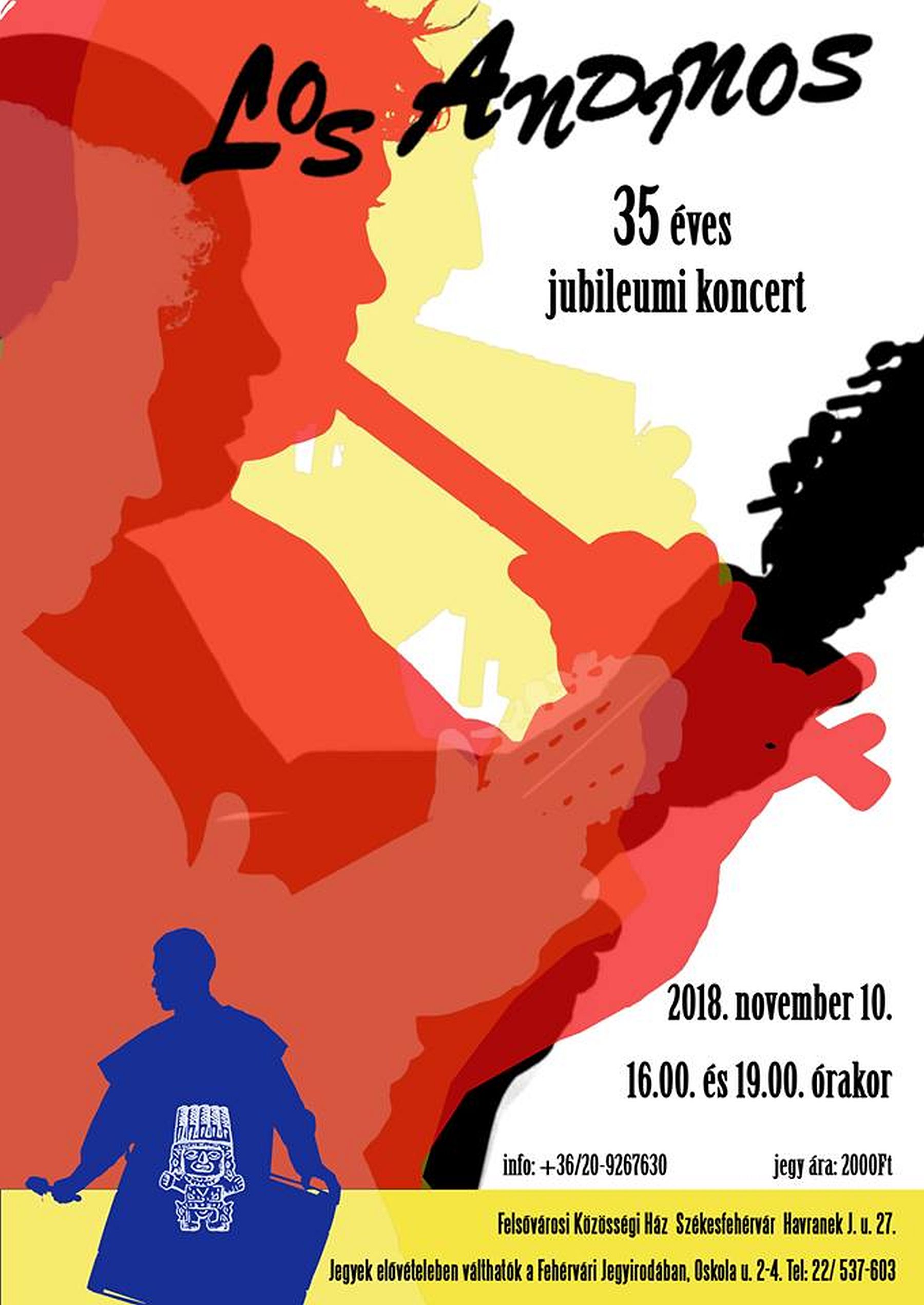 Jubileumi koncertekkel ünnepel a 35 esztendős a Los Andinos együttes